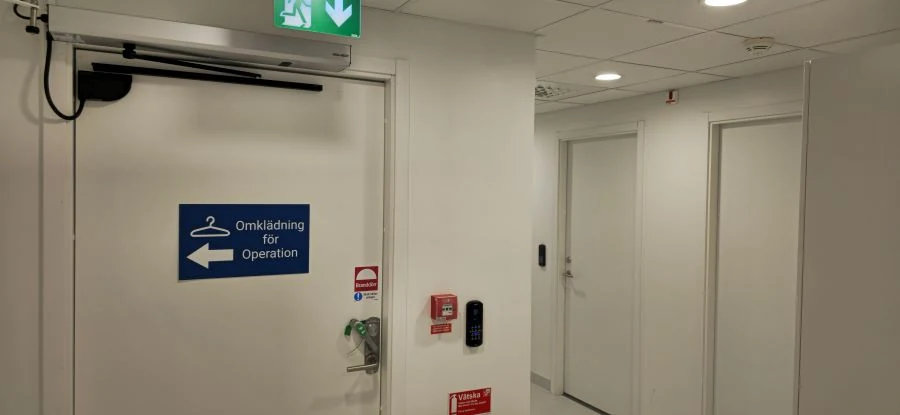 Entré – Operationsavdelning i Solna/Bergshamra – SAVOE