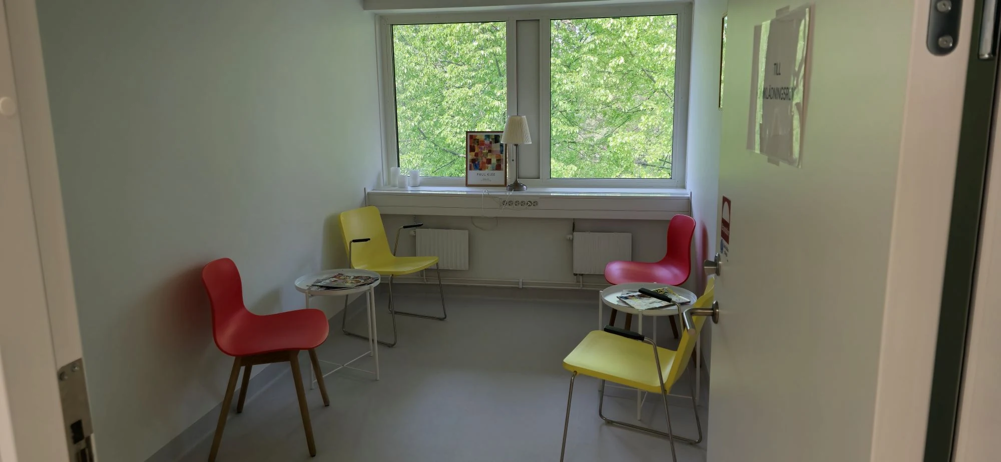Väntrum – Operationsavdelning i Solna/Bergshamra – SAVOE